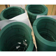 30m Coiled Grün Weiche PVC beschichtete Draht für Garten und Landwirtschaft